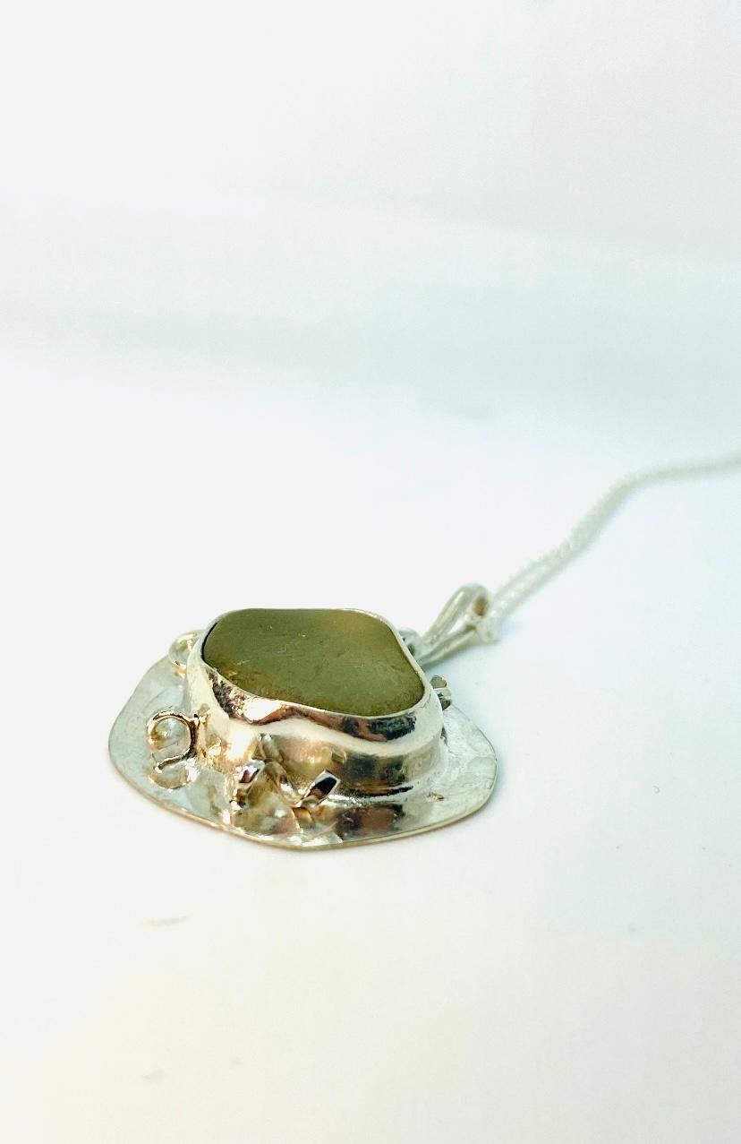 SilverSeaFoamPendant5Coastal Shore Designs - Norfolk