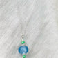 Light Blue Sea Glass Necklace