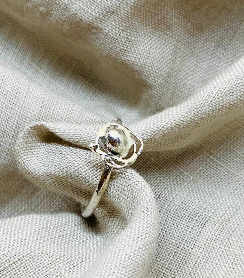 Sterling Silver Swirl Ring