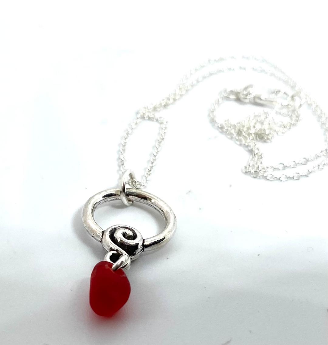 redseaglassnecklace1coastalshoredesigns n