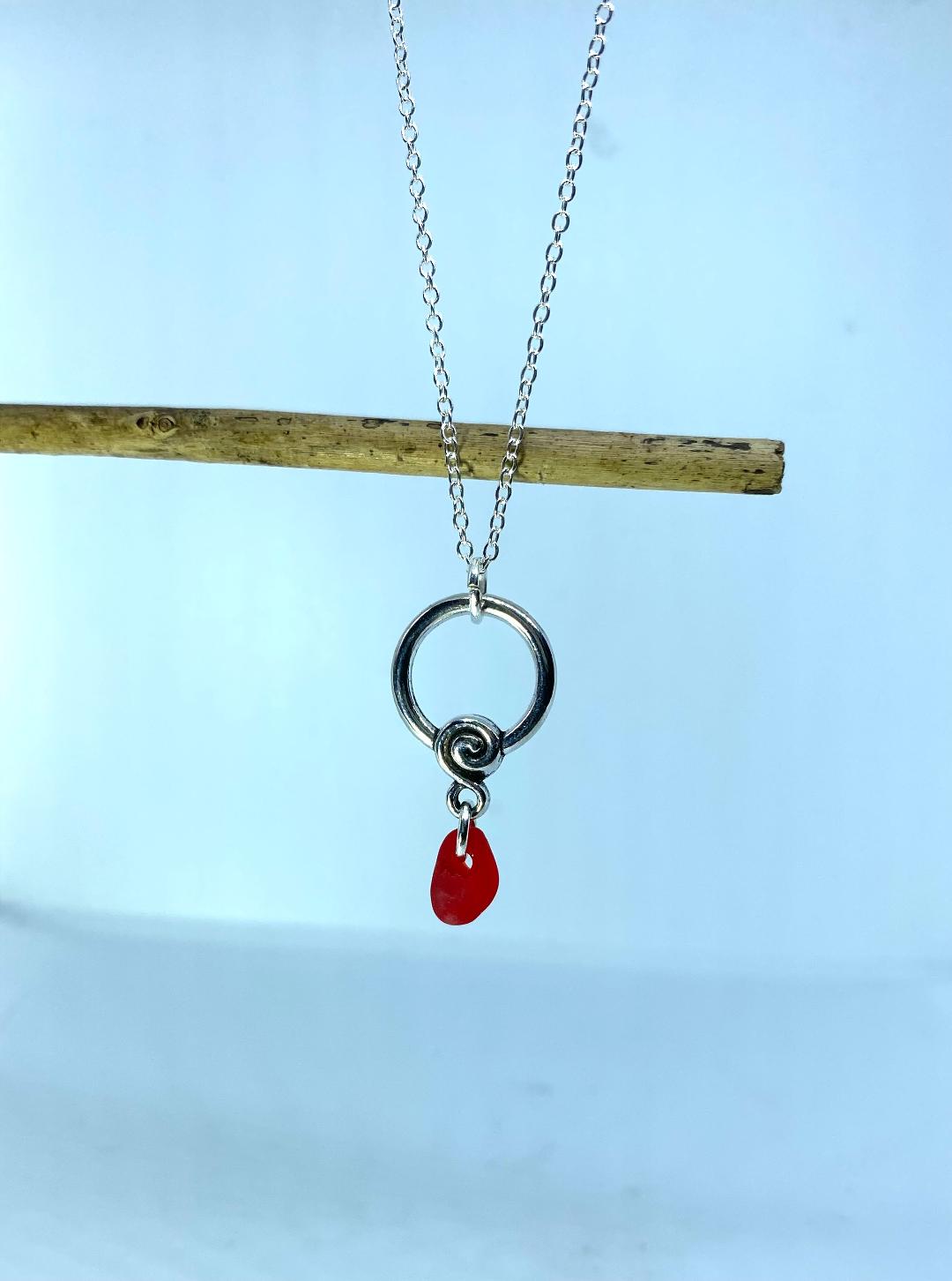 redseaglassnecklace1coastalshoredesigns n