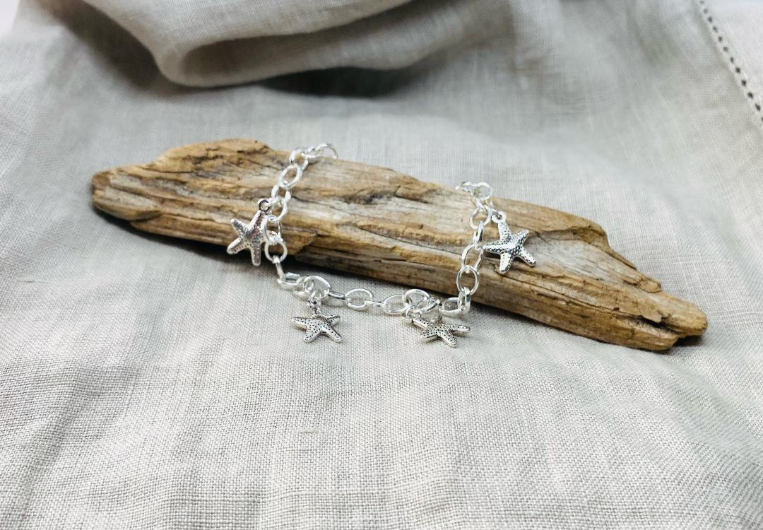 Starfish Charm Bracelet