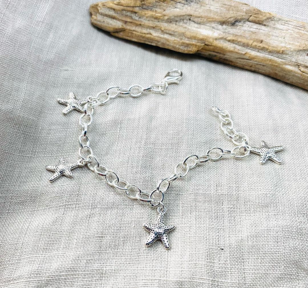 Starfish Charm Bracelet