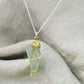 Seafoam Colour Sea Glass Necklace