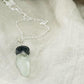 Clear Sea Glass Necklace